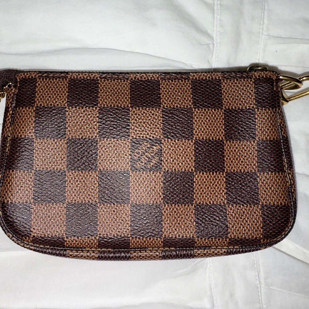 SOLD Louis Vuitton Mini Pochette Damier Ebene
